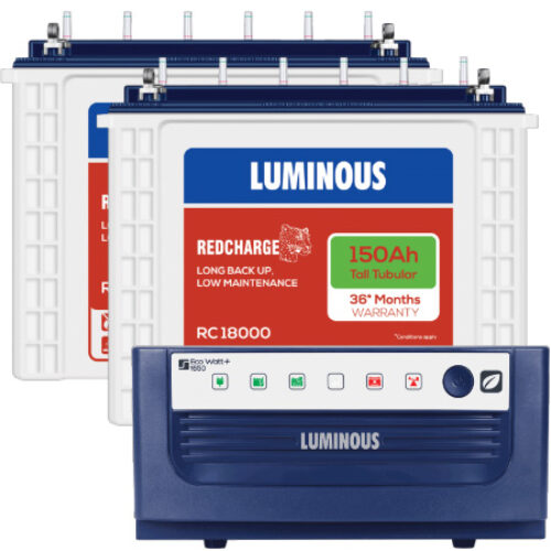 Luminous ECO Watt Neo 1650 and 2pcs Luminous Red Charge RC 18000